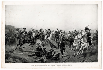 The 11th Hussars at Vionville, Aug. 16, 1870